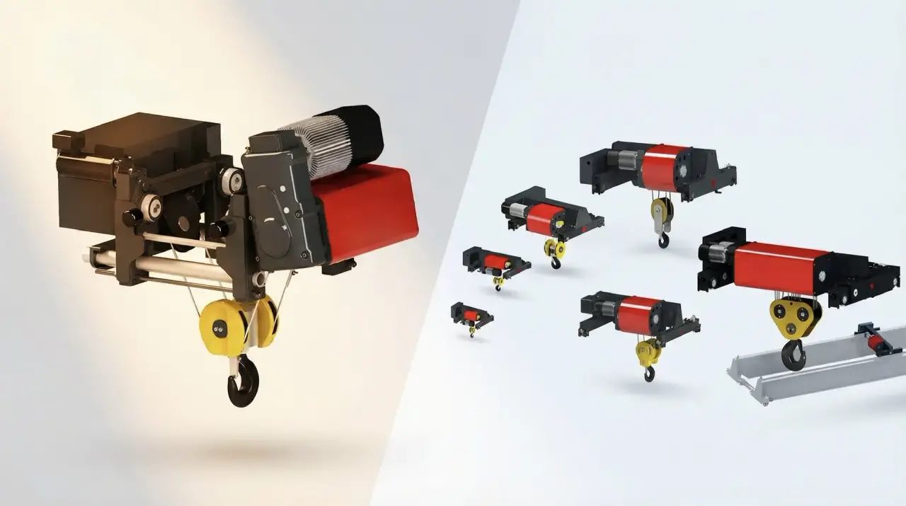 Тали и грузовые тележки