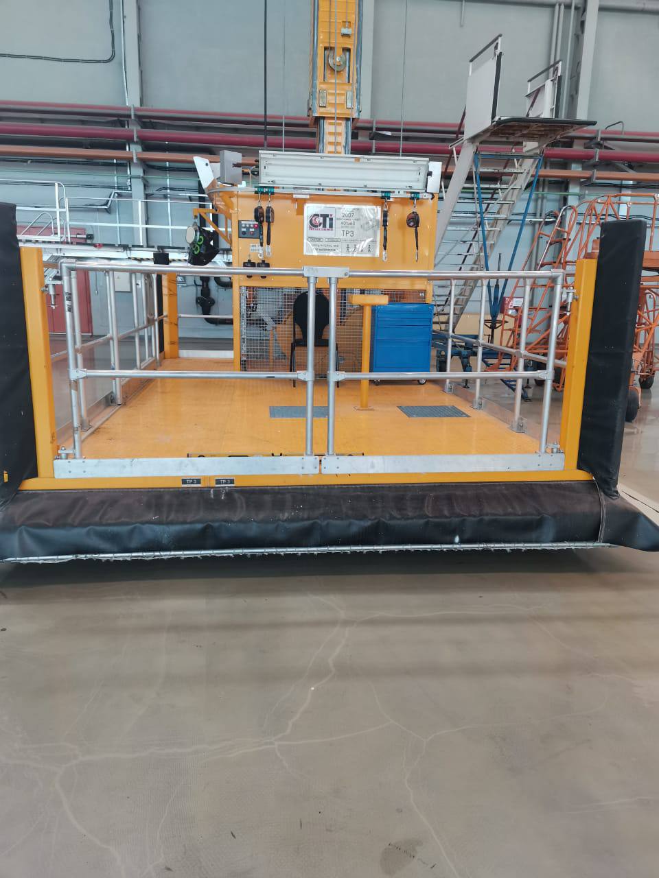 Капитальный ремонт мостовых кранов с телескопической платформой